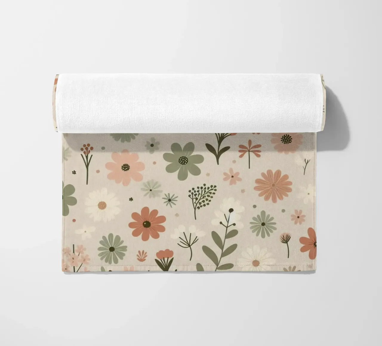 Fiori che sussurrano telo mare da Botanical Pattern House