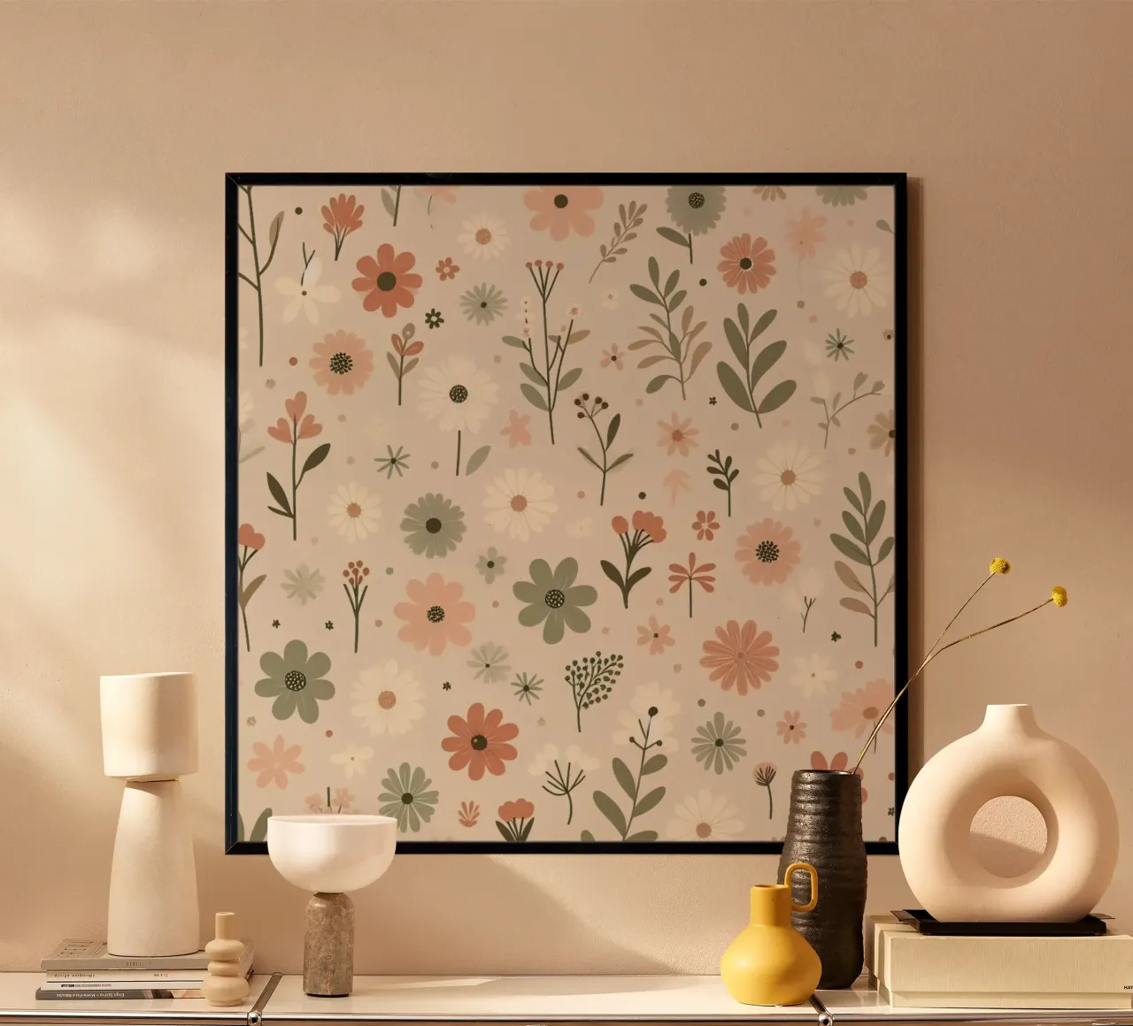 Flüsternde Blüten Hahnemühle von Botanical Pattern House