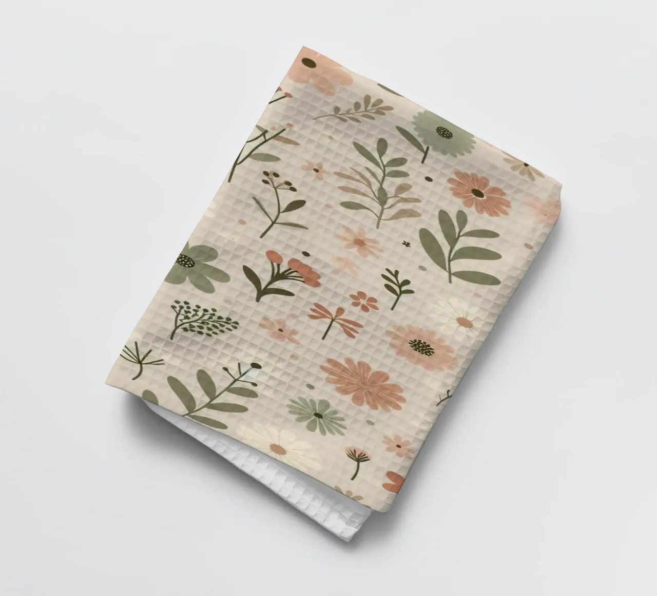 Fiori che sussurrano canovaccio da cucina da Botanical Pattern House