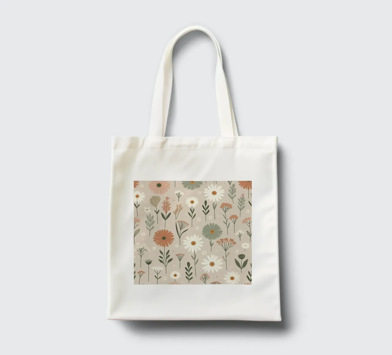 Fiori che sussurrano borsa in juta da Botanical Pattern House