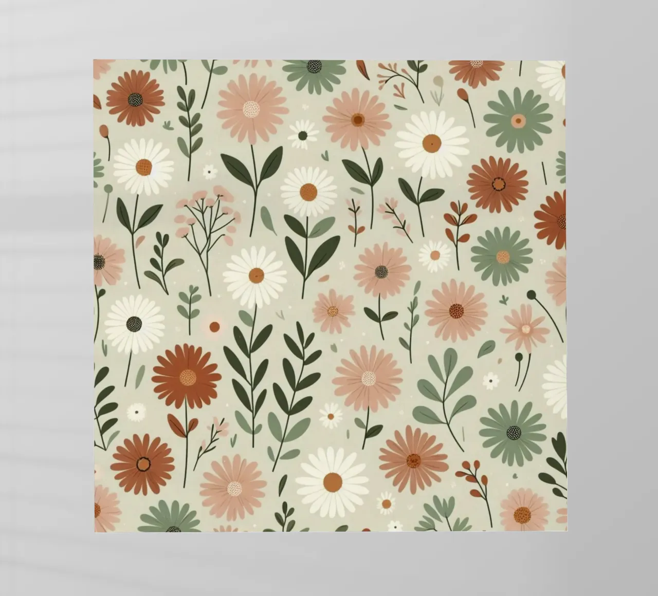 Fiori che sussurrano pellicola backlit da Botanical Pattern House