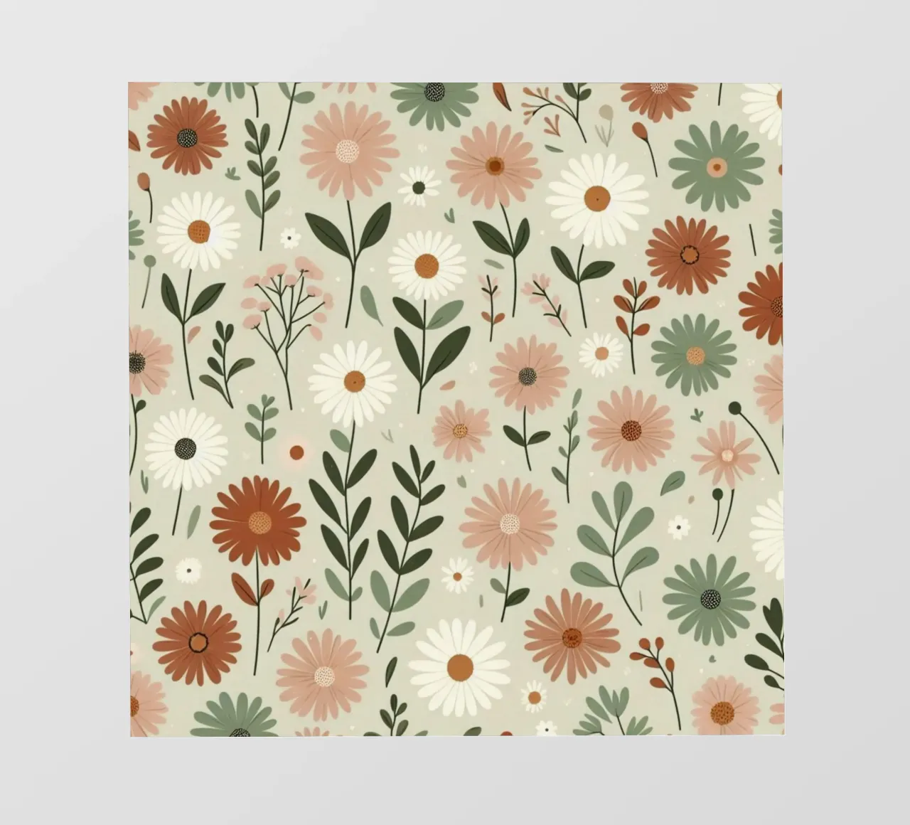 Fiori che sussurrano pellicola backlit da Botanical Pattern House
