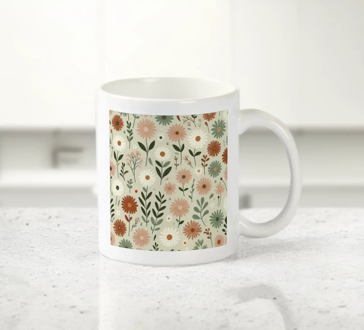 Fiori che sussurrano tazza in ceramica da Botanical Pattern House