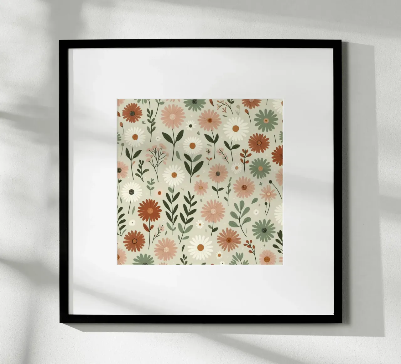 Fiori che sussurrano poster da Botanical Pattern House