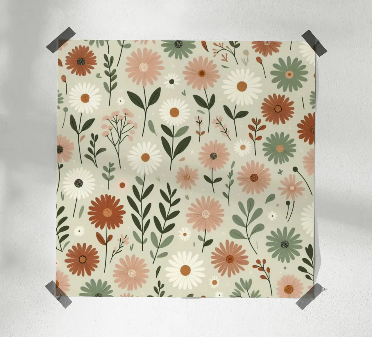 Fiori che sussurrano carta hahnemühle da Botanical Pattern House