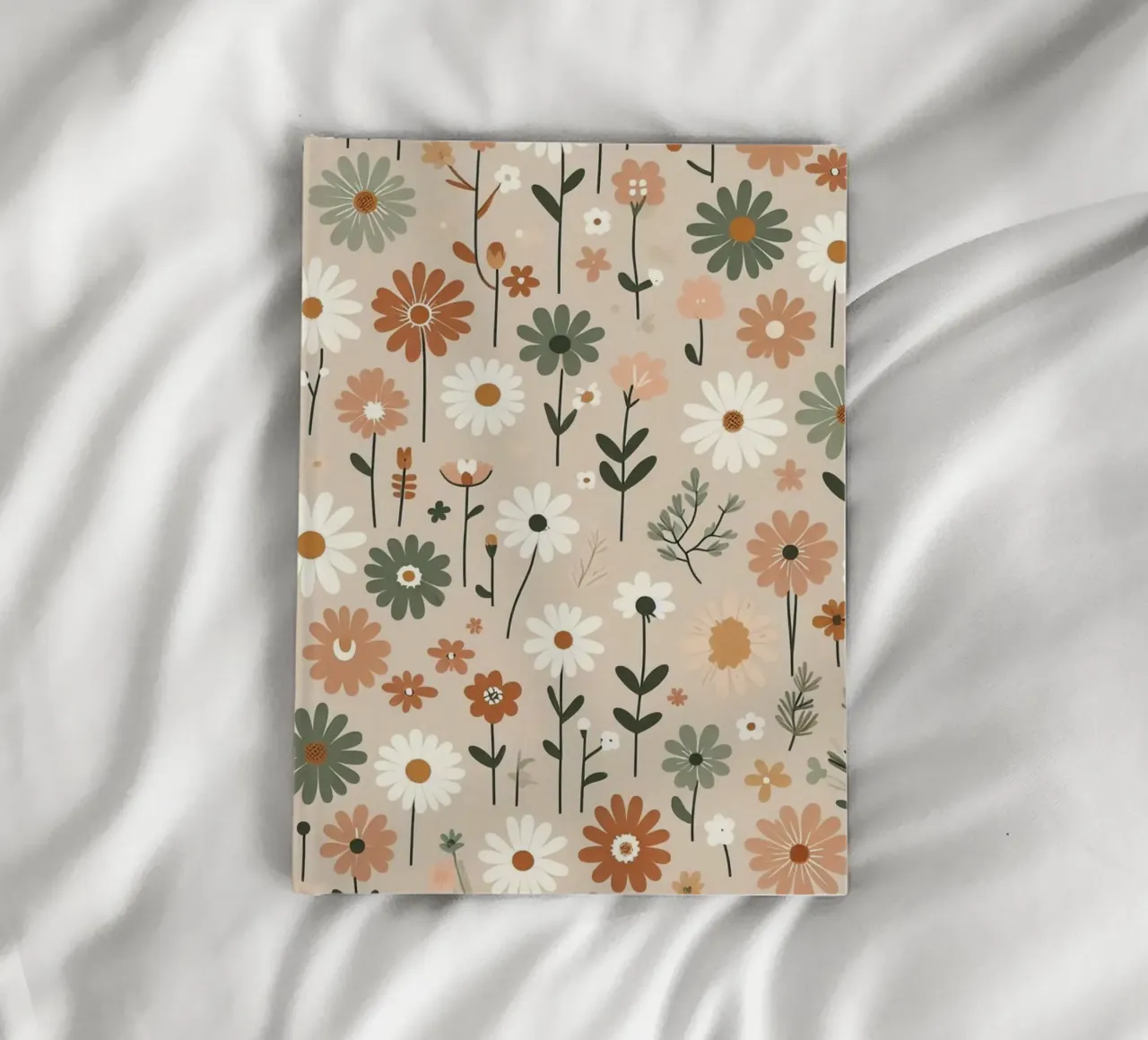Whispering Blooms notebook by Botanical Pattern House