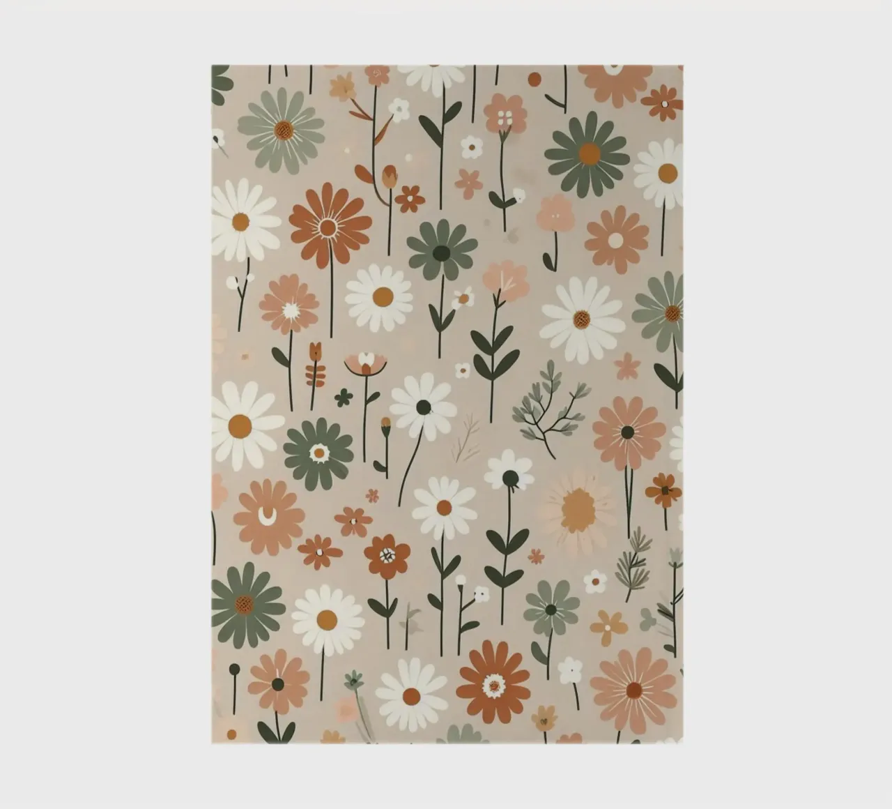 Whispering Blooms notebook by Botanical Pattern House