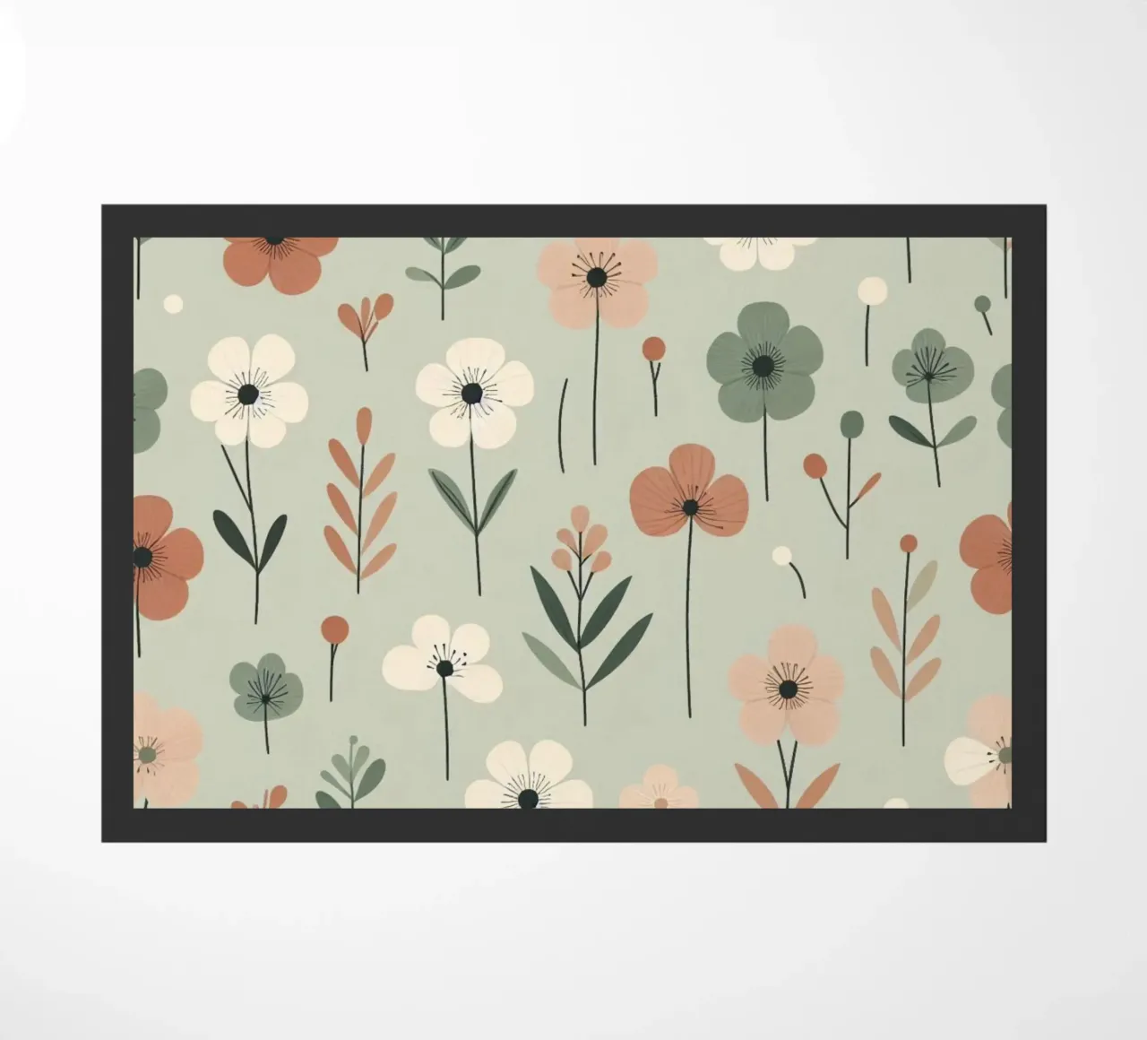 Fiori che sussurrano zerbino da Botanical Pattern House