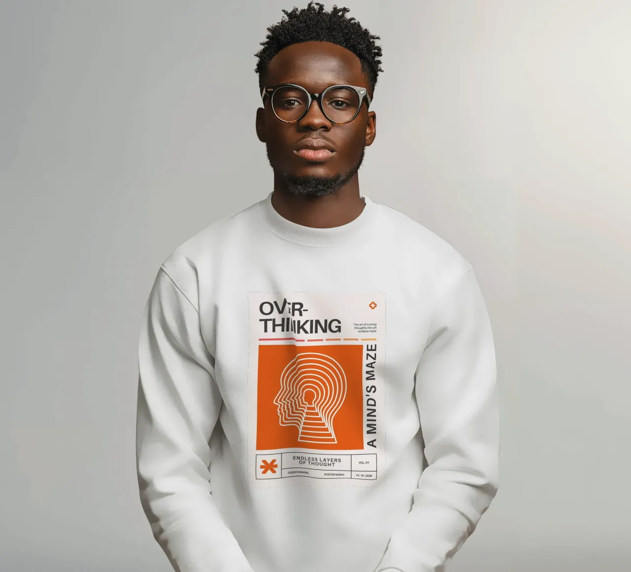 OVERTHINKING - A MIND‘S MAZE felpa da Einfach Uebel