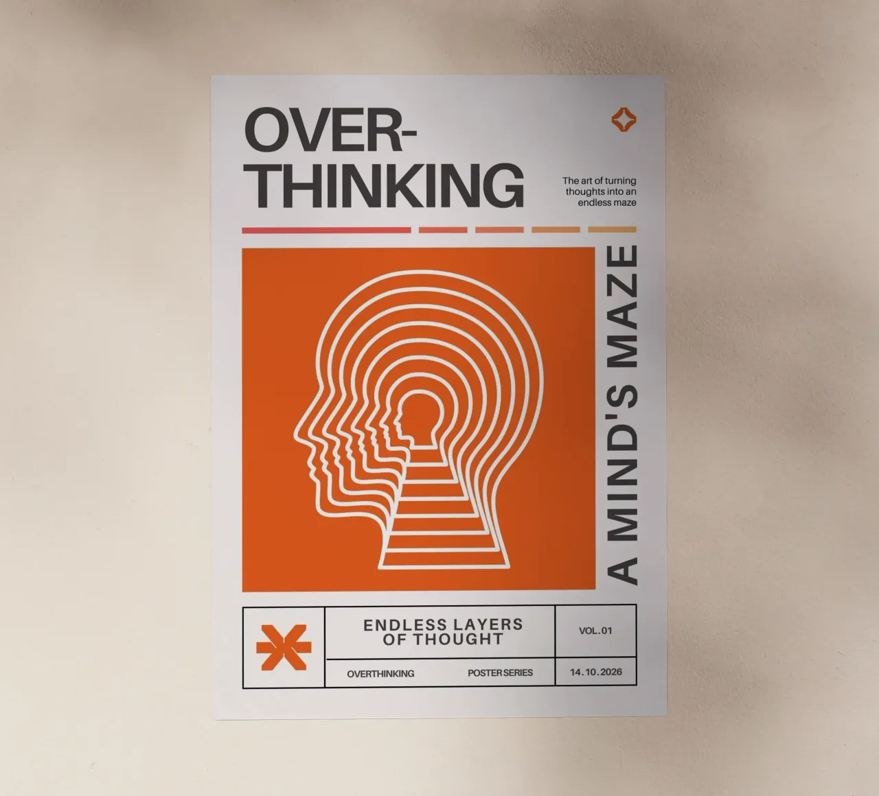 OVERTHINKING - A MIND‘S MAZE pellicola backlit da Einfach Uebel