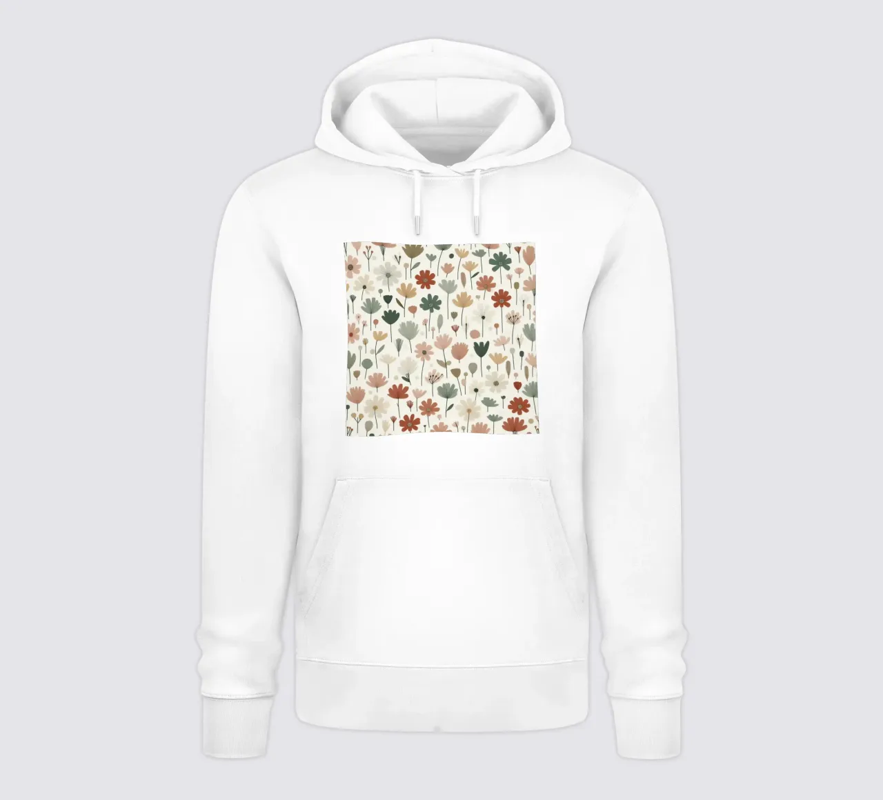 Fiori che sussurrano felpa con cappuccio da Botanical Pattern House