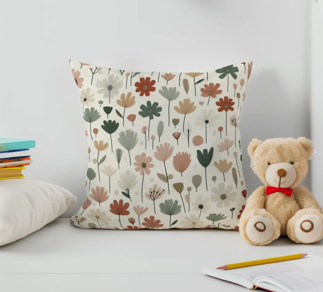 Fiori che sussurrano cuscino da Botanical Pattern House