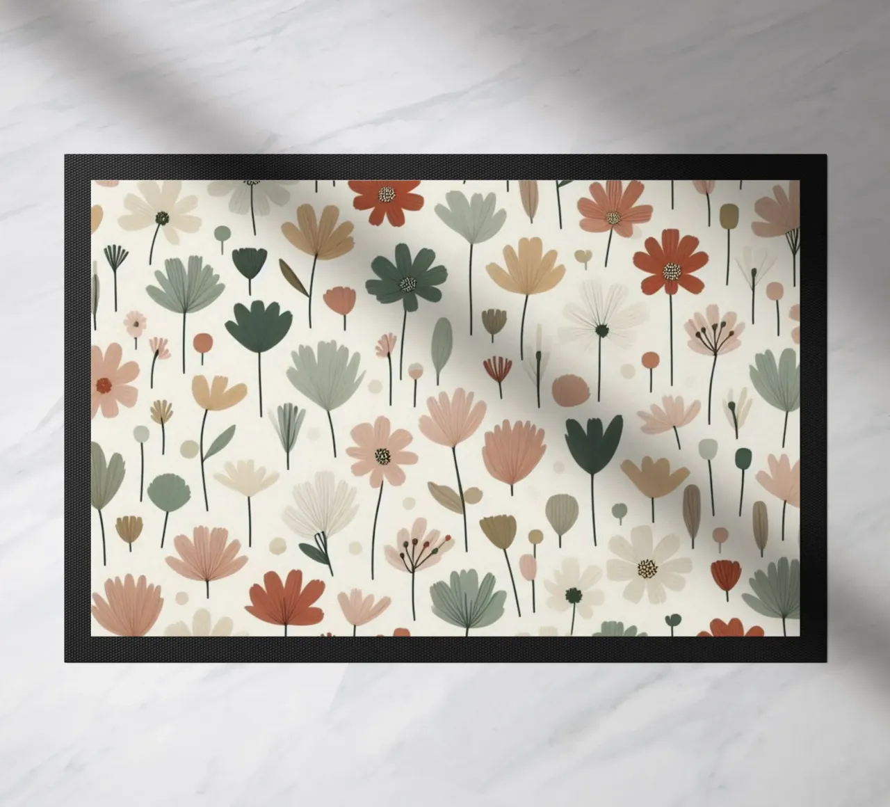 Fiori che sussurrano zerbino da Botanical Pattern House
