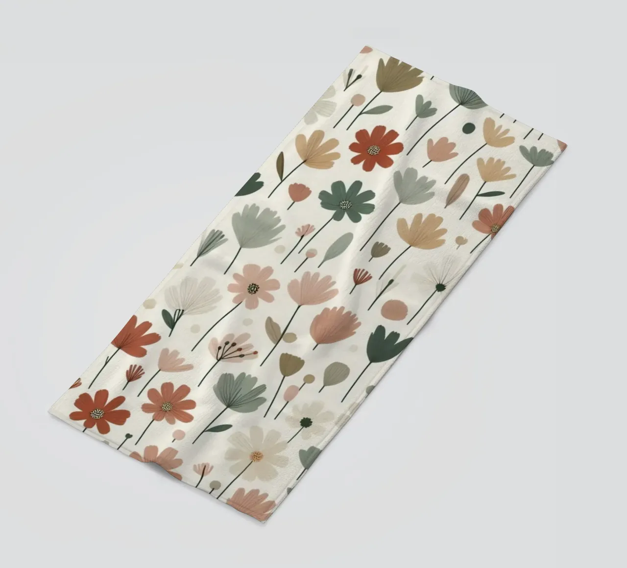 Fiori che sussurrano telo mare da Botanical Pattern House