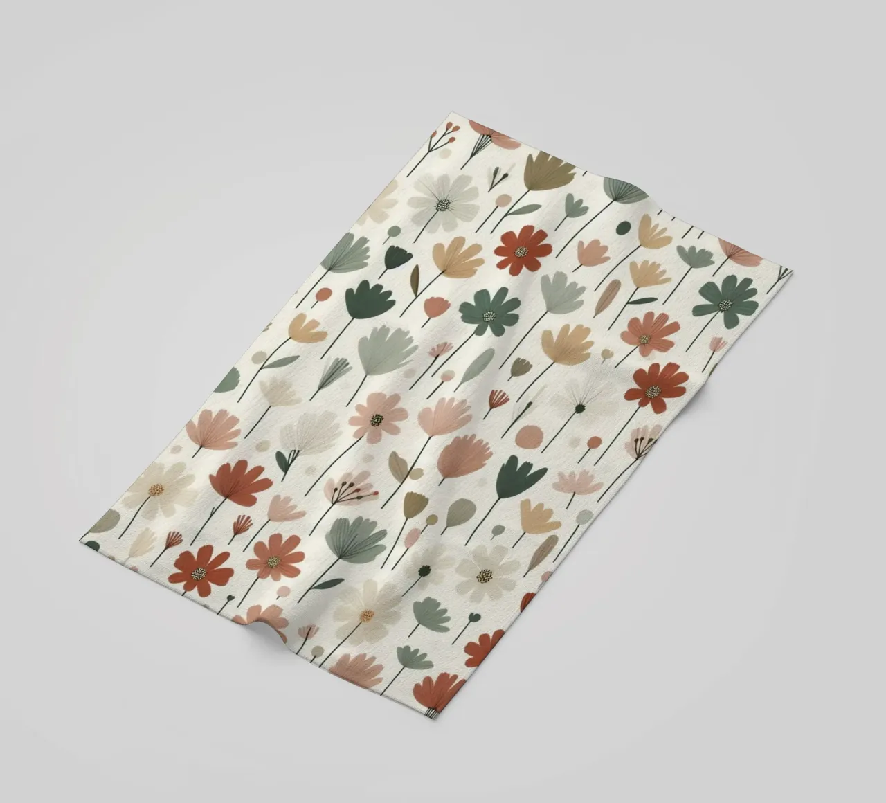 Fiori che sussurrano telo mare da Botanical Pattern House