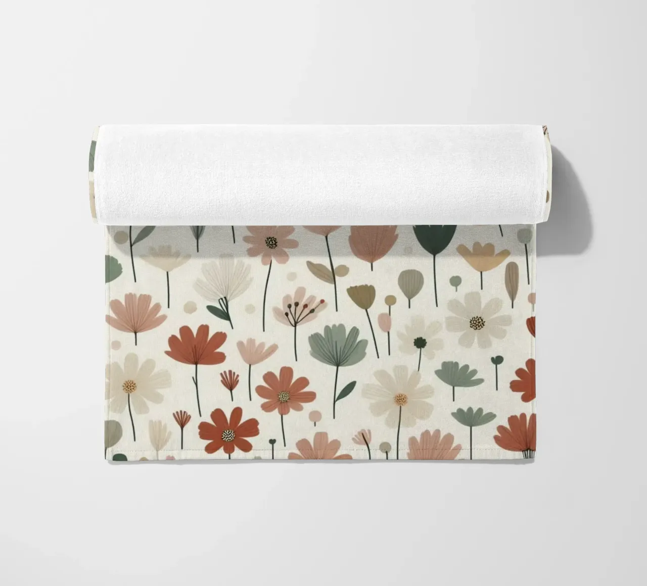 Fiori che sussurrano telo mare da Botanical Pattern House