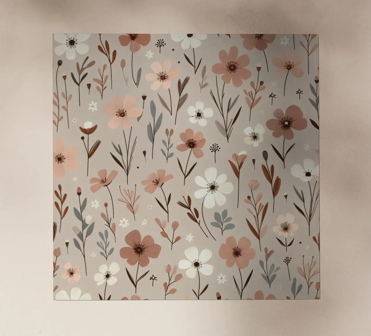 Fiori che sussurrano pellicola backlit da Botanical Pattern House