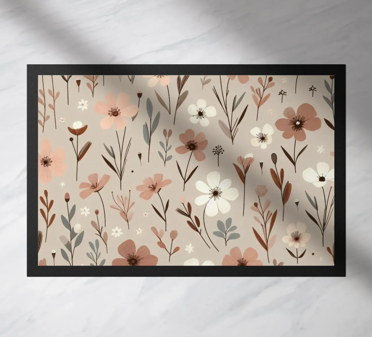 Fiori che sussurrano zerbino da Botanical Pattern House