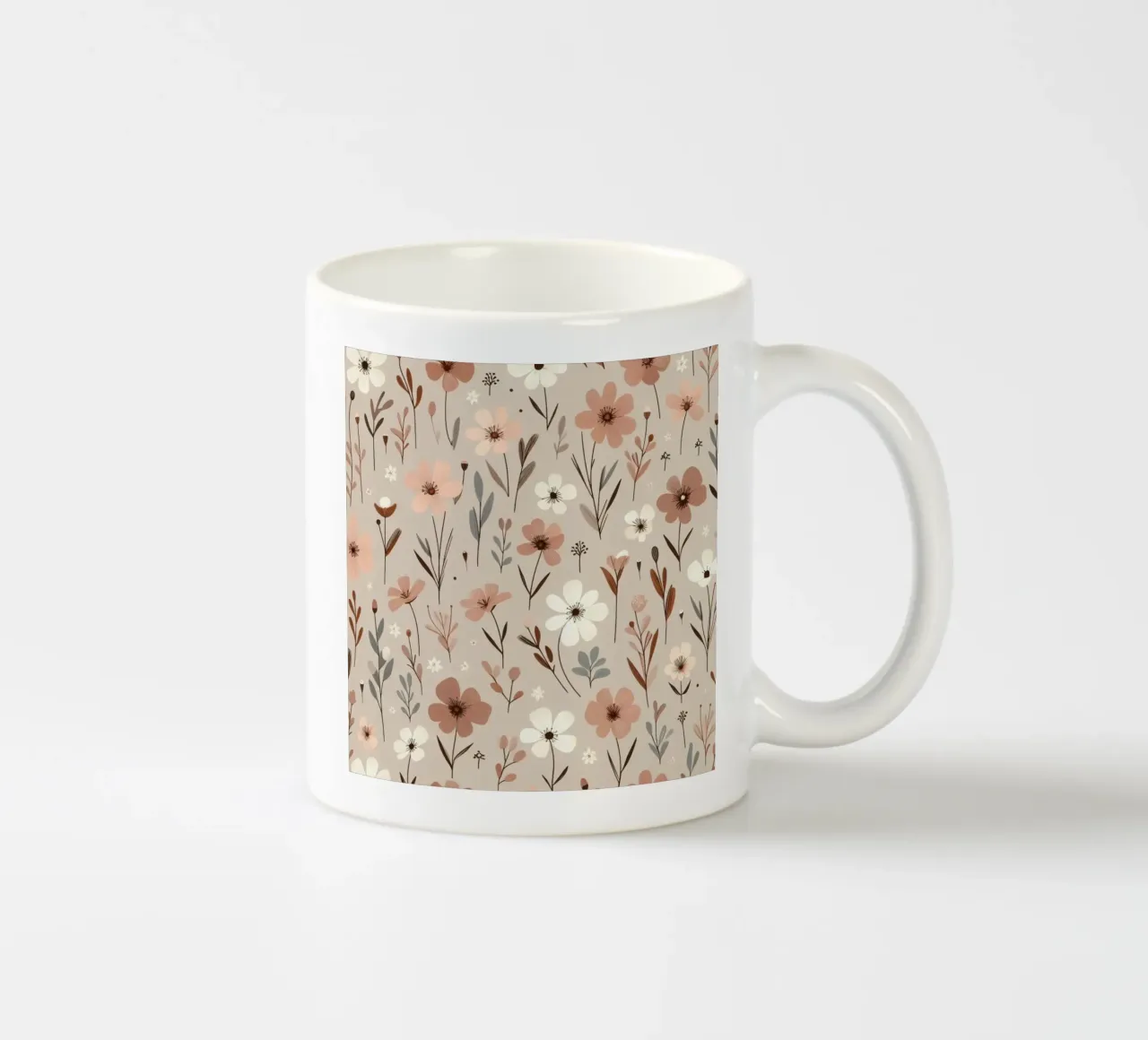 Fiori che sussurrano tazza in ceramica da Botanical Pattern House