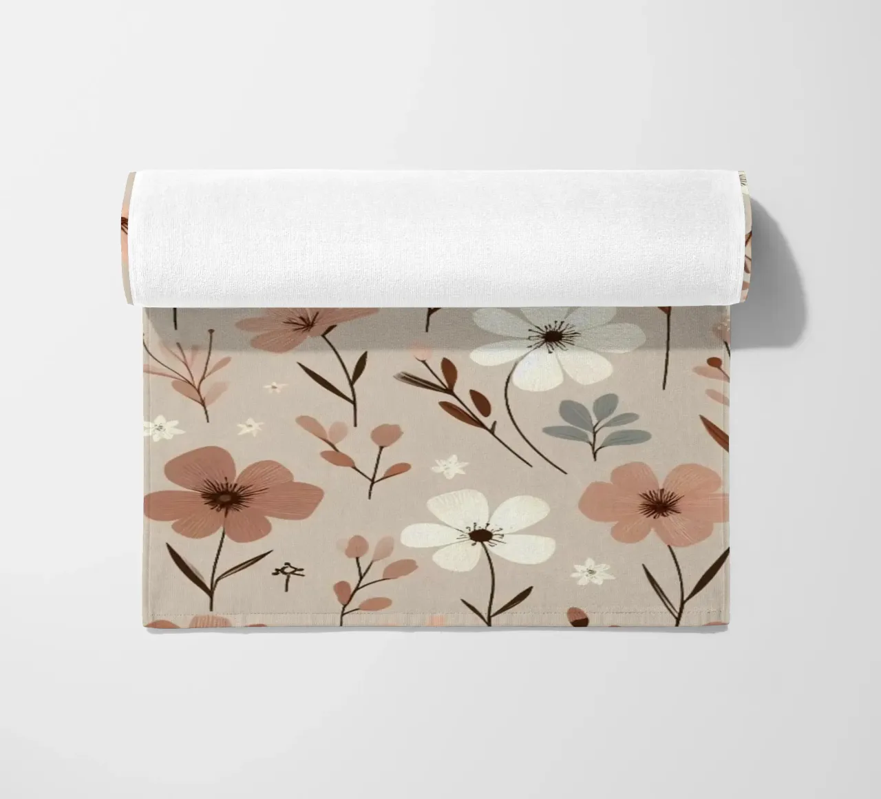 Fiori che sussurrano telo mare da Botanical Pattern House