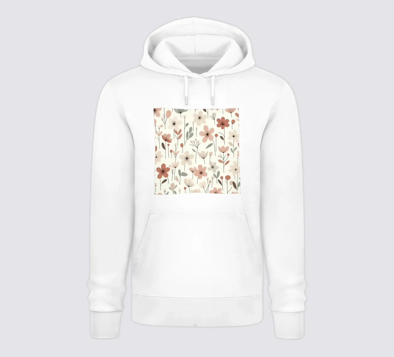 Fiori che sussurrano felpa con cappuccio da Botanical Pattern House