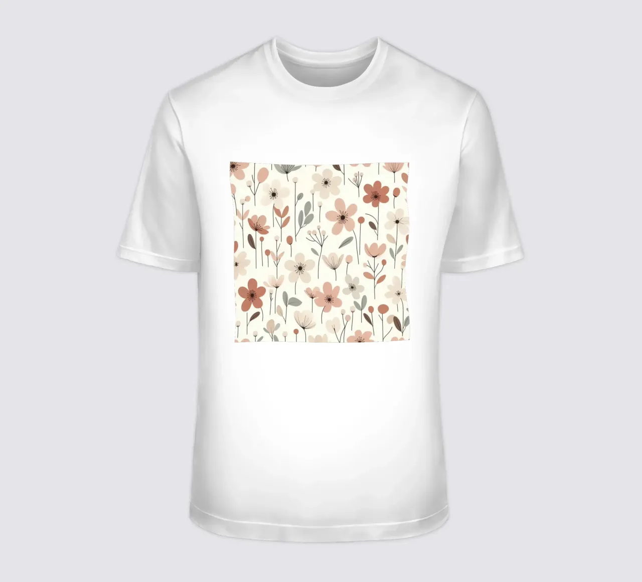 Fiori che sussurrano t-shirt da Botanical Pattern House