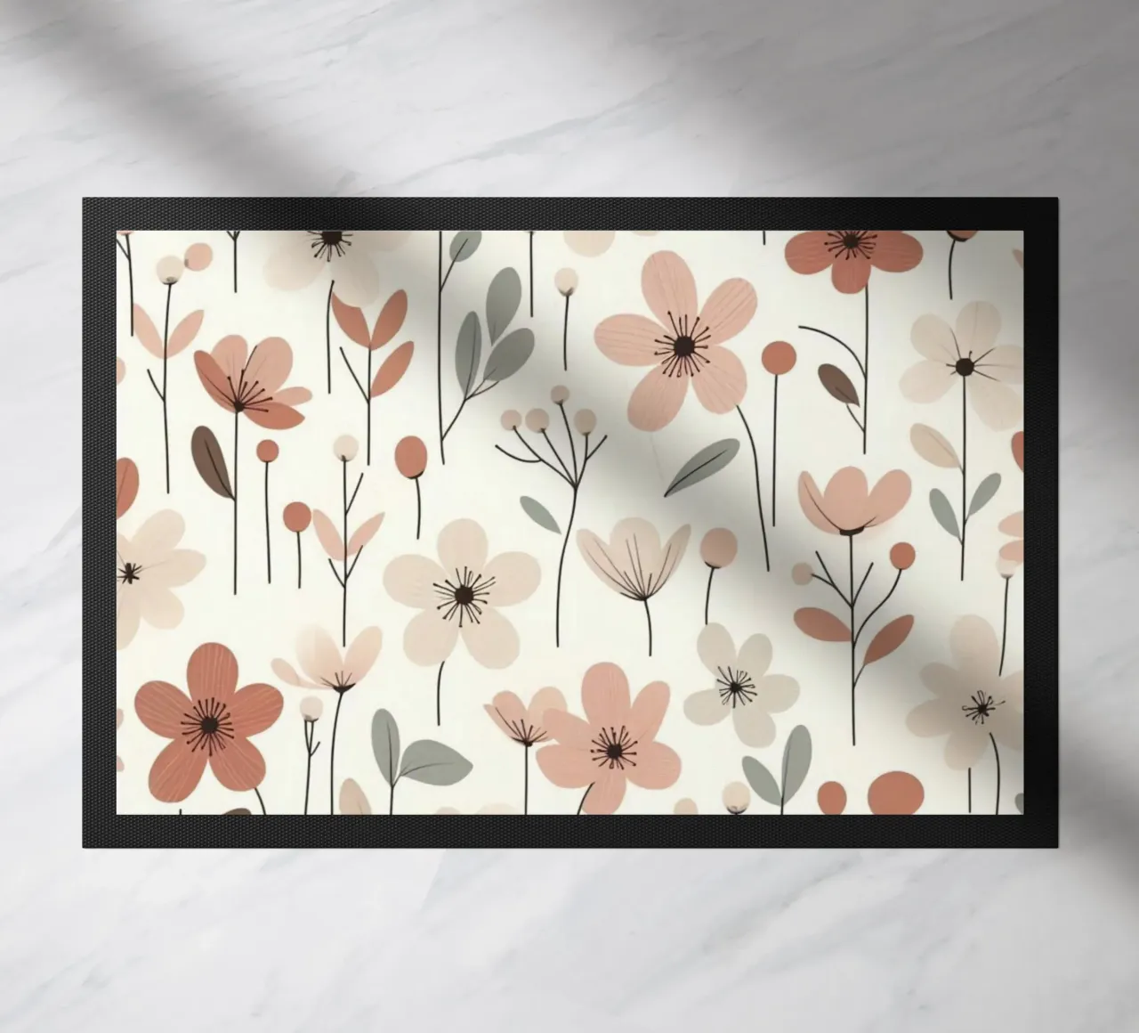 Fiori che sussurrano zerbino da Botanical Pattern House