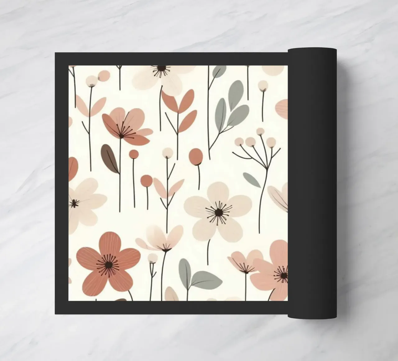 Fiori che sussurrano zerbino da Botanical Pattern House