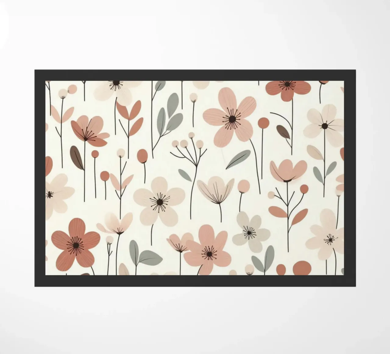 Fiori che sussurrano zerbino da Botanical Pattern House