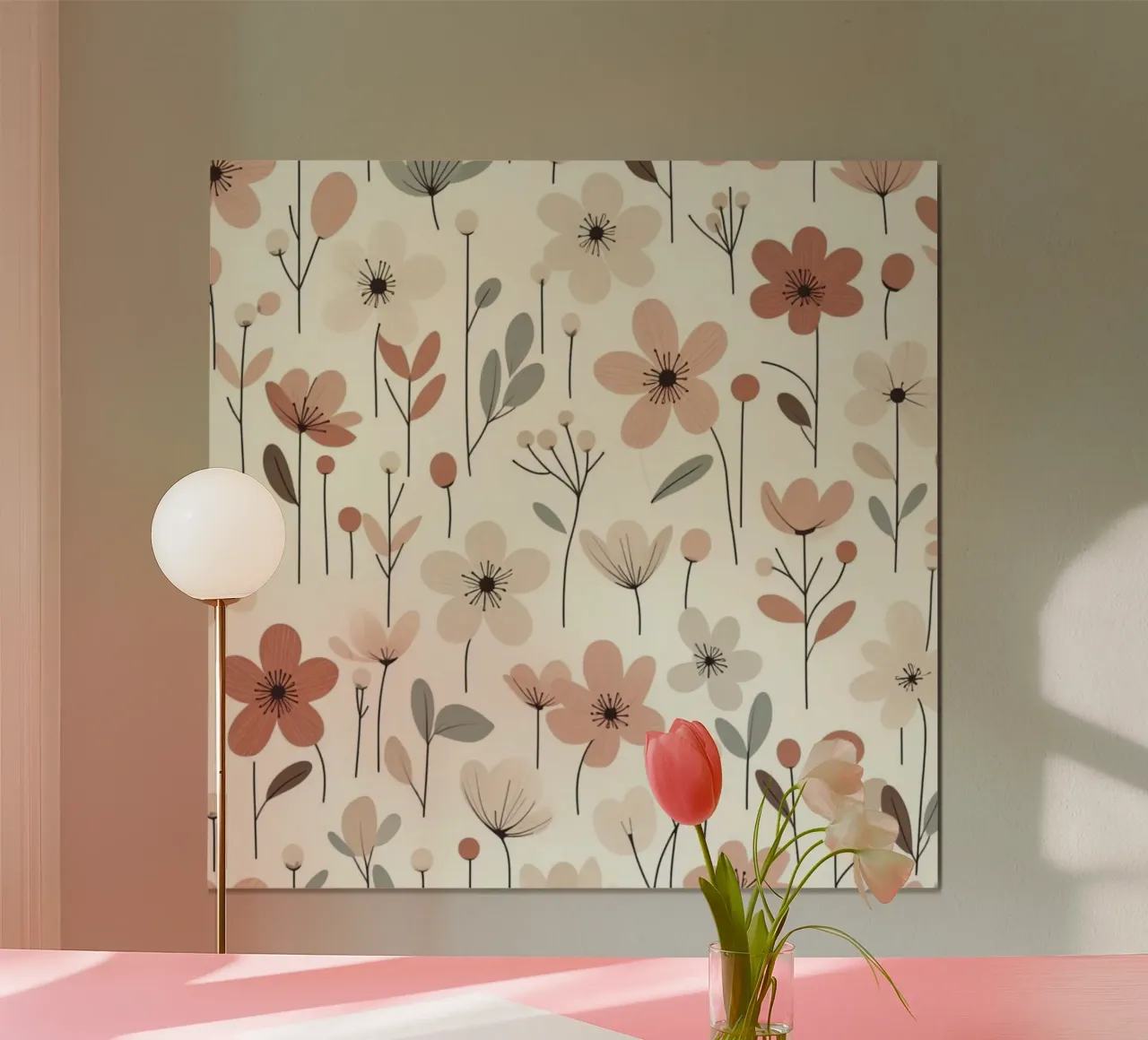 Fiori che sussurrano poster da Botanical Pattern House