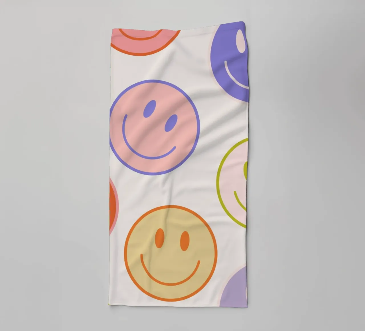 Color Smile towel by we line studio - art