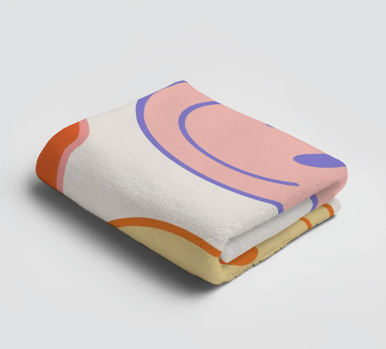 Color Smile towel by we line studio - art