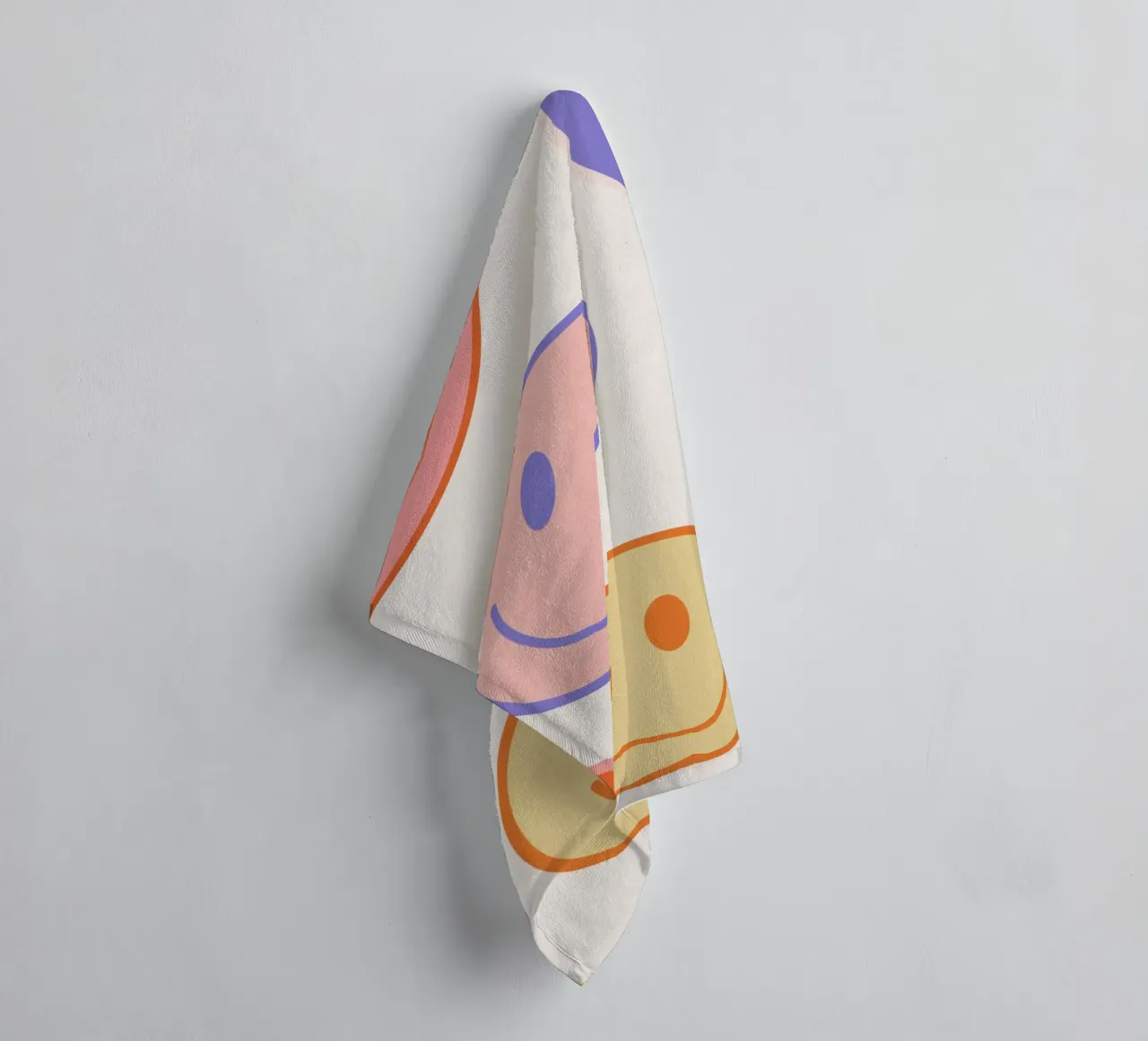 Color Smile towel by we line studio - art