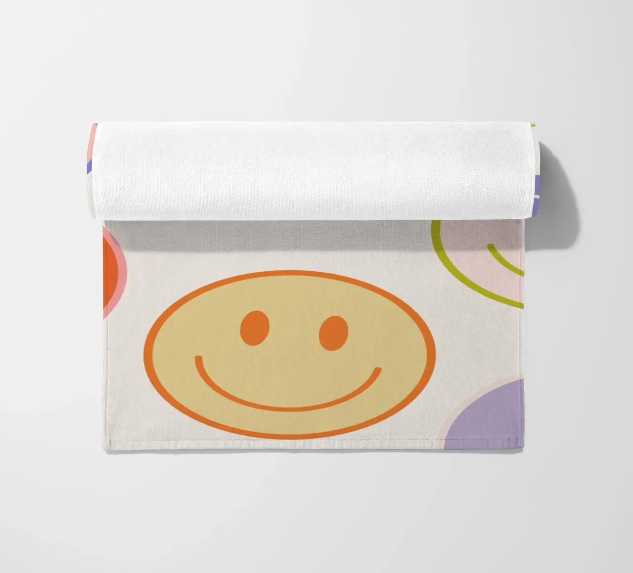 Color Smile strandhanddoek van we line studio - art