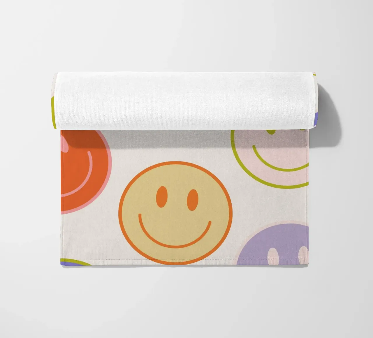 Color Smile strandhanddoek van we line studio - art