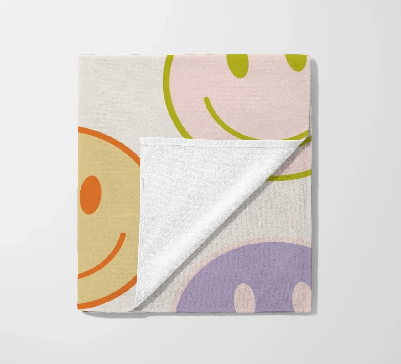 Color Smile strandhanddoek van we line studio - art