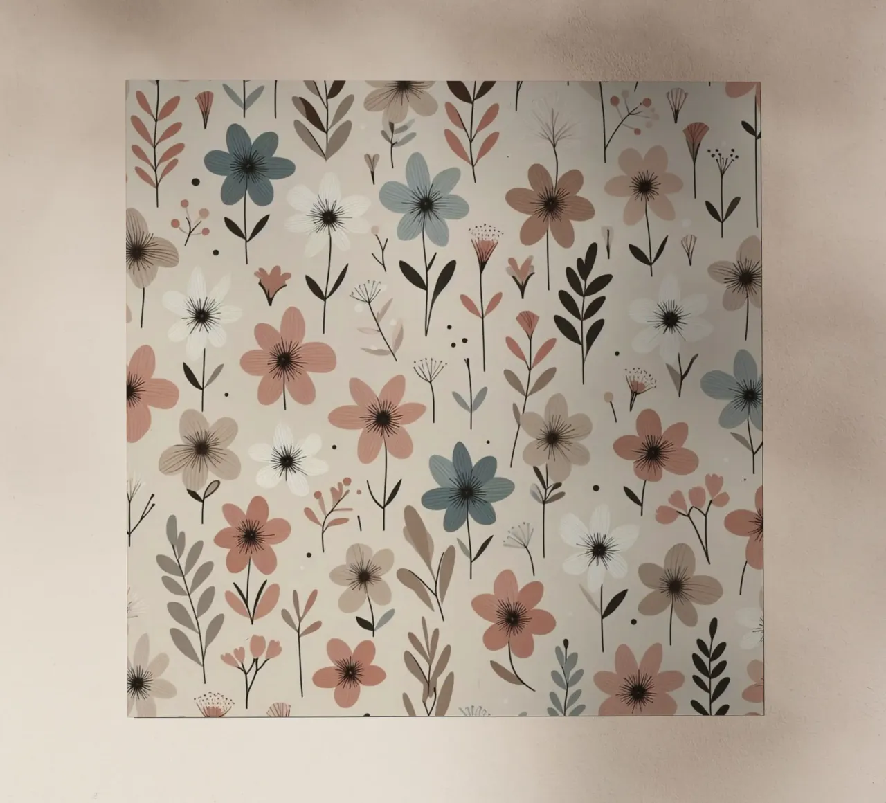 Fiori che sussurrano pellicola backlit da Botanical Pattern House