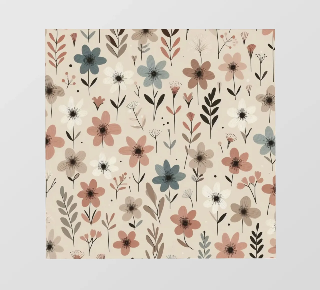 Fiori che sussurrano pellicola backlit da Botanical Pattern House