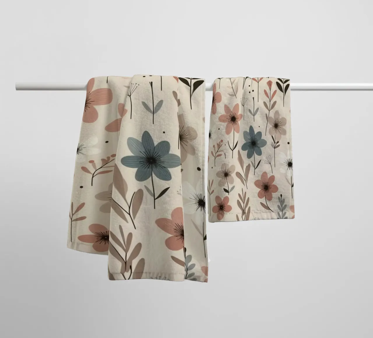 Fiori che sussurrano asciugamano da bagno da Botanical Pattern House