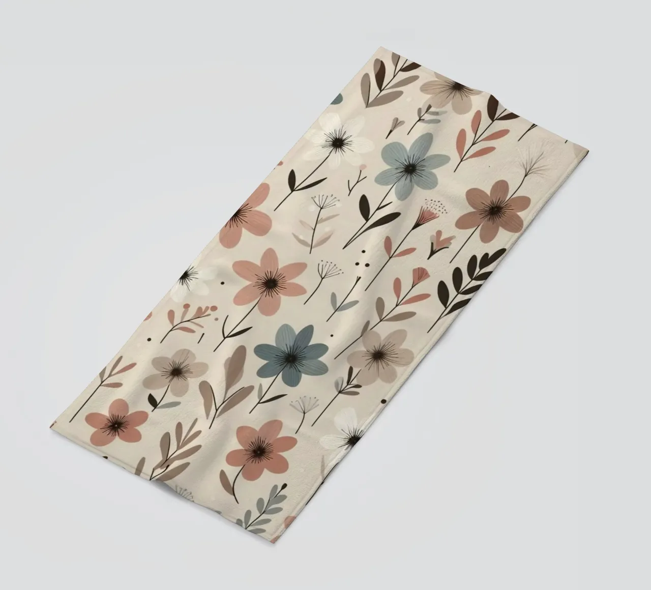 Fiori che sussurrano telo mare da Botanical Pattern House