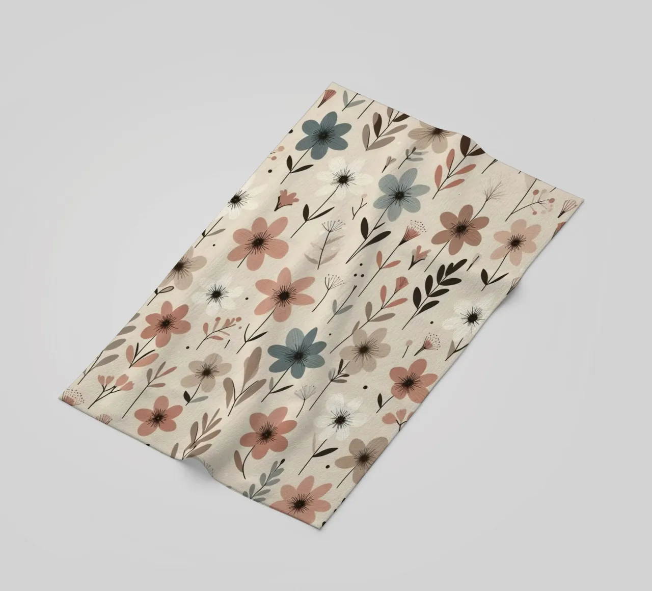 Fiori che sussurrano telo mare da Botanical Pattern House