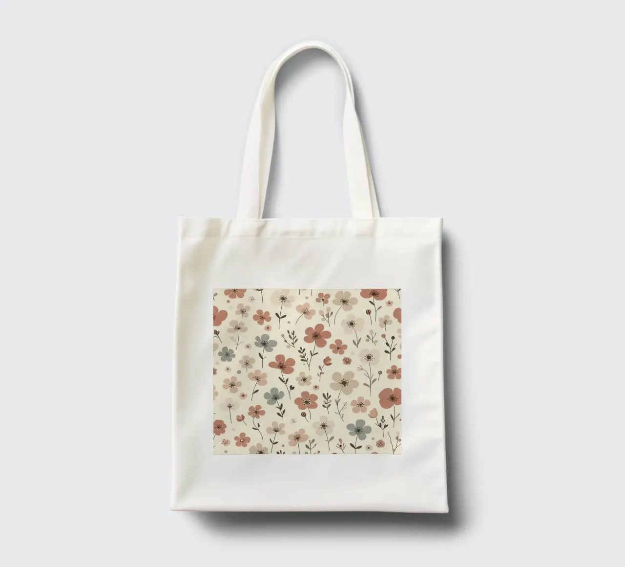 Whispering Blooms tote bag de Botanical Pattern House