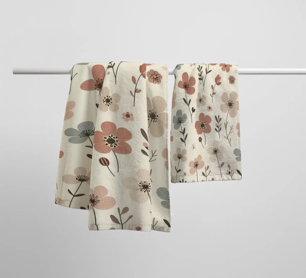 Fiori che sussurrano asciugamano da bagno da Botanical Pattern House