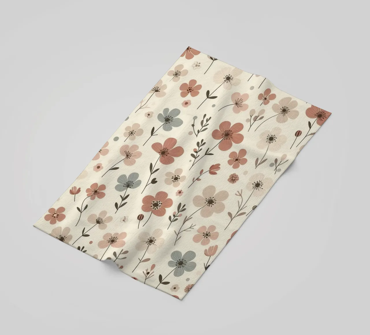 Fiori che sussurrano telo mare da Botanical Pattern House
