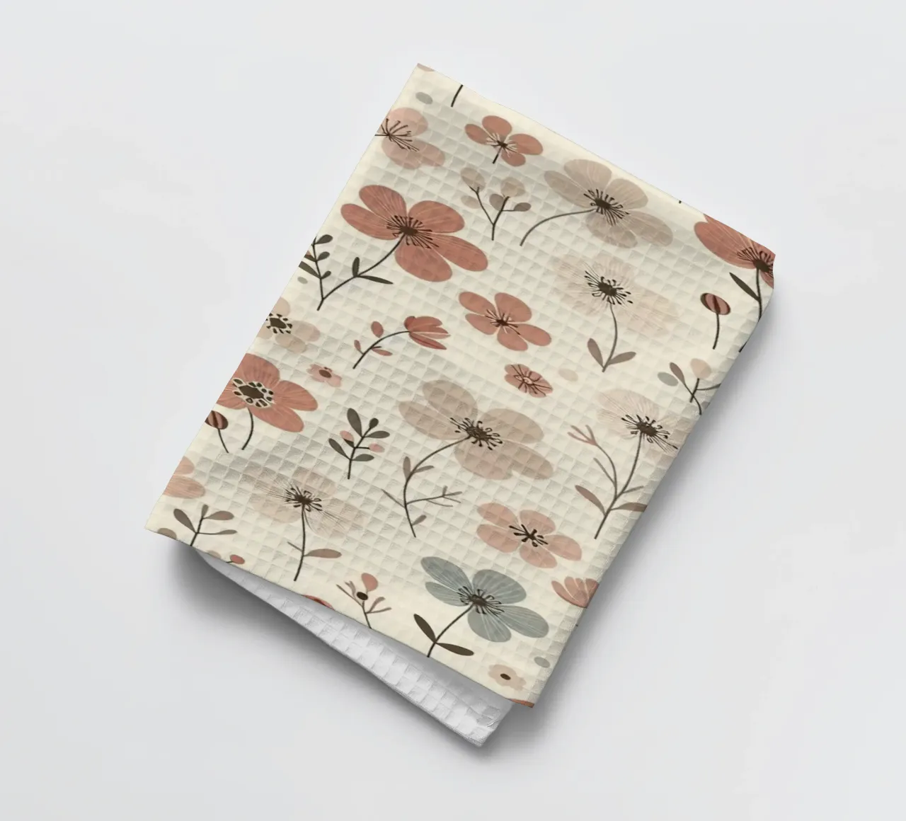 Fiori che sussurrano canovaccio da cucina da Botanical Pattern House