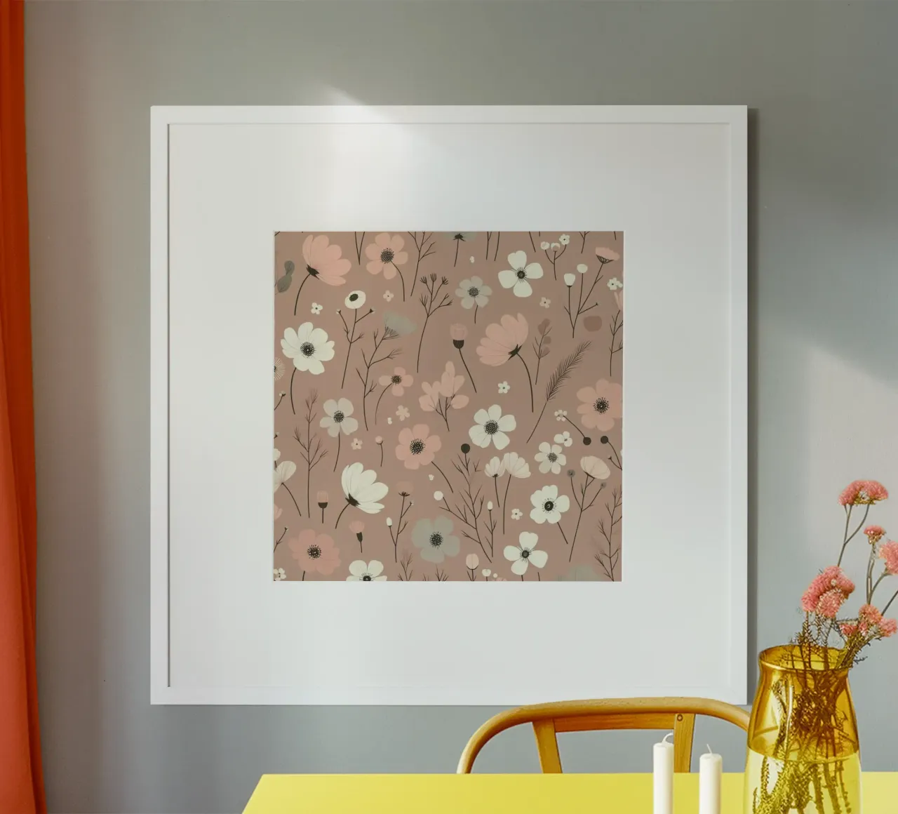Fiori che sussurrano poster da Botanical Pattern House