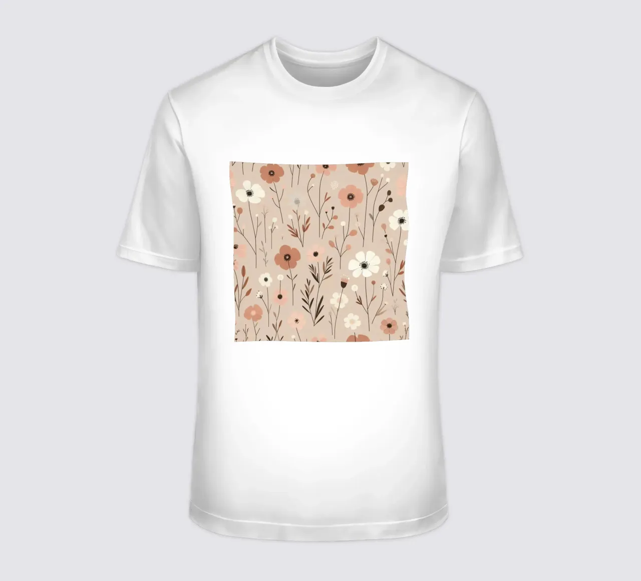 Fiori che sussurrano t-shirt da Botanical Pattern House