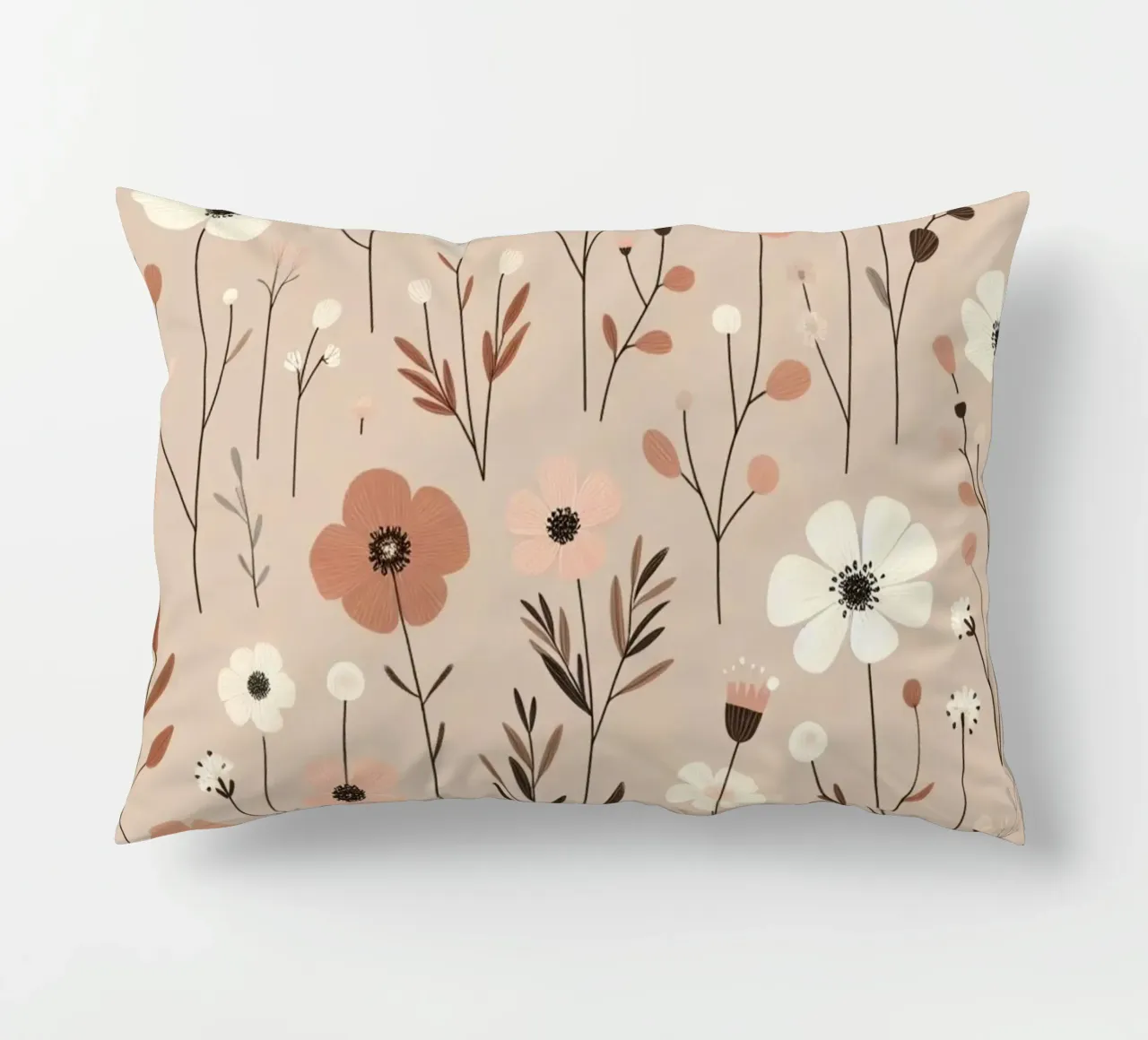 Fiori che sussurrano cuscino da Botanical Pattern House