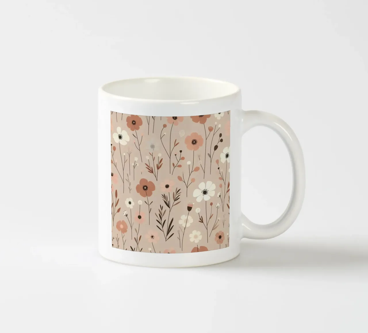 Fiori che sussurrano tazza in ceramica da Botanical Pattern House