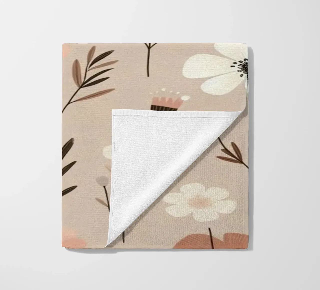 Fiori che sussurrano telo mare da Botanical Pattern House
